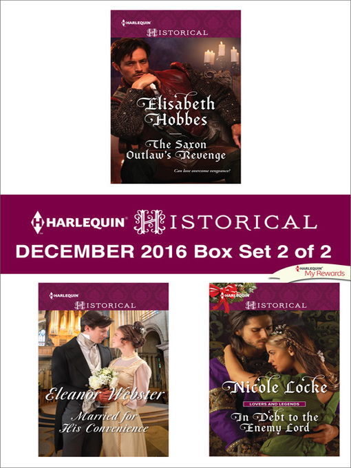 Title details for Harlequin Historical December 2016, Box Set 2 of 2 by Elisabeth Hobbes - Wait list